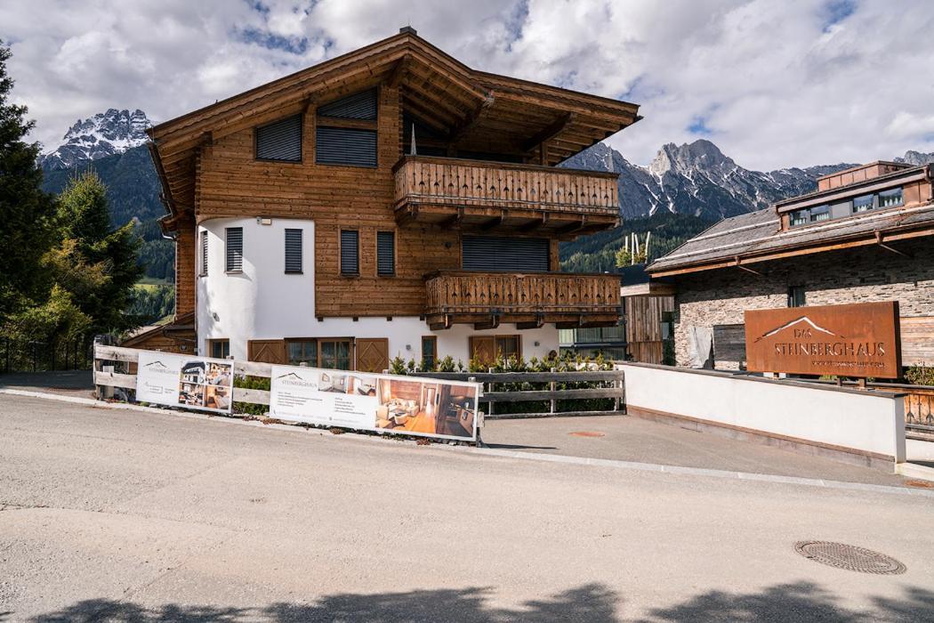 Steinberghaus Apartments Leogang Exterior foto